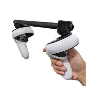 샤크팡 오큘러스 퀘스트2 건스톡 마그네틱 악세사리 VR 퀘스트