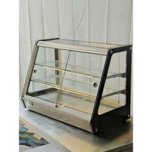 샤크팡 온장쇼케이스 온장고 유리 미니 보온진열대 치킨 튀김