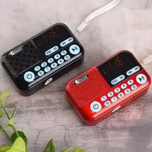 아남 소형 라디오 MP3 등산 음악 스피커 라디오 랜덤