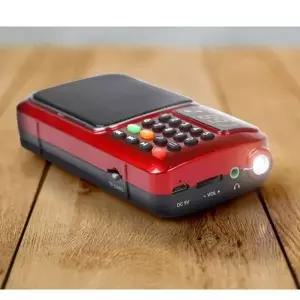 코비 소형 라디오 MP3 등산 음악 스피커 라디오 랜덤