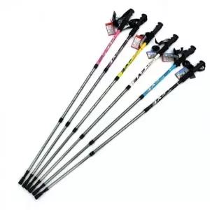 [MJ무역] 일자형 듀랄루민 등산스틱 등산 지팡이