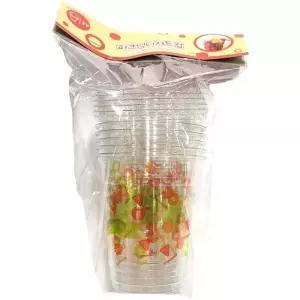 피크닉 모임 디저트준비 파티 홈카페 컵 뚜껑세트 5P