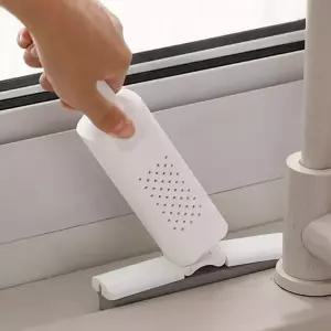 ( )물걸레청소밀대 먼지밀대 간편탈수 미니 펄프밀대 그레이