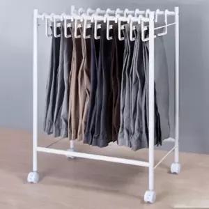 이동식 바지 행거 옷걸이 드레스룸 정리 수납
