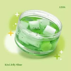 탱글 키위 젤리 향기 슬라임 (낱개) 랜덤 캐릭터 플래너 앨범 필통 노트