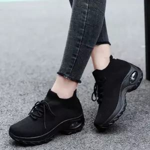 여성용 데일리룩 캐주얼슈즈 데일리워킹화데일리슈즈 키높이굽 러닝화 패션슈즈