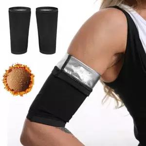 여성용 발열 운동복 레깅스 땀복 팔라인 보정 아대 실내외 헬스웨어