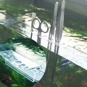 물고기용품 청소용품고리 밀대 홀더 간편한 정리 어항정리대 아크릴