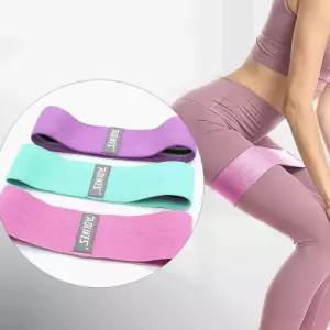 3컬러 루프 요가 밴드/튜빙/운동/트레이닝/기구/라텍스/헬스/스트레칭/필라테스/저항/탄력/가정/근력/관리