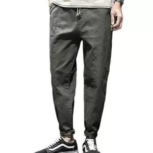 [라일리의류] Rly 남성 캐주얼룩 배기 바지 밴딩 패션 팬츠