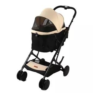 고품질 패리스독 코모도 유모차 (베이지) 강아지유모차 반려견유...