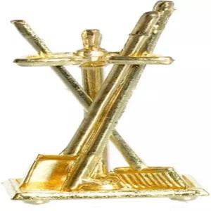 인형의 집 미니어처 벽난로 액세서리 4개 세트 IM66236