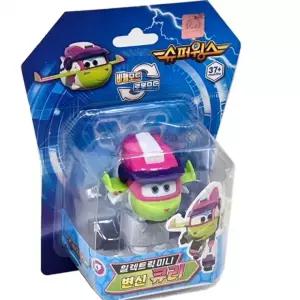 슈퍼윙스 시즌9 일렉트릭 미니 큐리 어린이 변신 로봇 로보트 장난감 선물