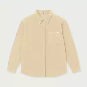 행텐 여성 코듀로이 오버 셔츠아이보리