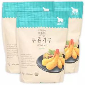 곰표 튀김가루 1kg 3개
