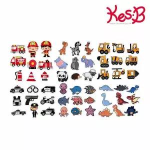 [보리보리/캐스B]네이처 목욕놀이스티커 6종 택1