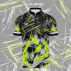 OLANE 볼링 전사유니폼 상의 (BLJS002) 블랙 [단체주문]