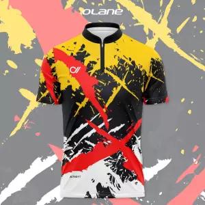 OLANE 볼링 전사유니폼 상의 (BLJS001) 블랙 [단체주문]