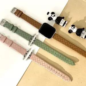 스티치소가죽765432SE 스마트워치스트랩 스 스마트워치 워치se 스마트워치시계줄