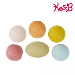 [보리보리/캐스B]스포츠 말랑팡팡아기공6종(2717)