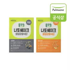 풀무원 나또 쉐이크 서리태(280g)x1개+병아리콩(280g)x1개