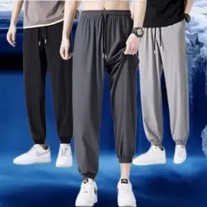 여름 냉감 조거 팬츠 쿨링 바지 빅사이즈 여름작업바지 휴가바지 캠핑바지