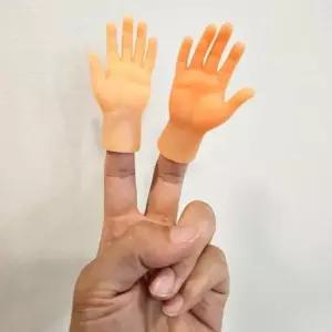 손 손가락 너튜브 미니 손모양 장남감 소품 장난감 손 고양이 놀아주기 촬영소품 좌우한쌍