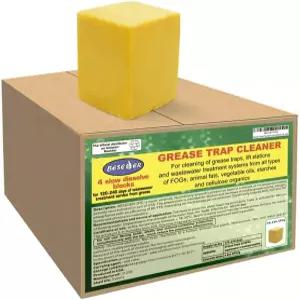 그리스 트랩 클리너 및 오일 폐수 처리용 큐브 4개 bln. CFU/g (큐브 x 2파운드 = 8파운드)