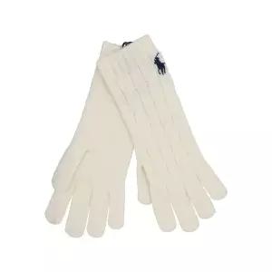 폴로랄프로렌 WC0676-107 포니 케이블 니트 장갑