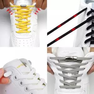 매듭없는 고무줄 신발끈 운동화끈 고정 무매듭 버클 3타입