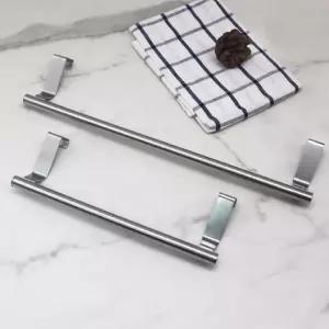 무타공 수건걸이 대형 실버 수건걸이 화장실수건걸이 욕실수건걸이