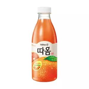 빙그레 따옴주스 730ml 자몽 6개 냉장무료배송