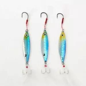 [골드스마일]유혹 메탈 지그 3p세트 블루 20g 메탈루어 싱킹루어