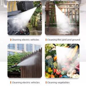 220V 전기 자동차 세탁기 강력한 가정용 세차 펌프 홈 야외 청소에 적합
