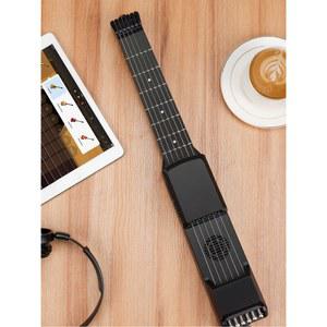 샤크팡 초보 샤크팡디지털기타 티칭 일렉기타 연습 미니 아이보리 휴대용 무선 여행 스마트기타