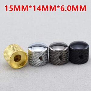 일렉트릭 기타 베이스용 G.F 미니 소형 호환 돔 메탈 손잡이 1개 15MMx14MMx6.0MM