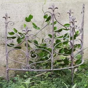 빈티지 화단 울타리 원형 철제 난간 펜스 꾸미기 텃밭 반원 야외 홈가드닝 휀스 장식