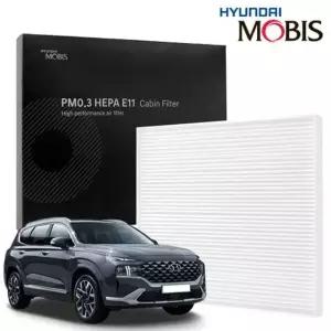 현대모비스 더뉴 싼타페 에어컨필터 PM0.3 E11 현대모비스에어컨필터