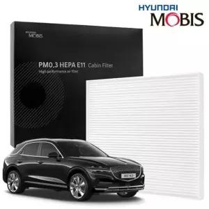 현대모비스 GV70 호환 에어컨필터 PM0.3 E11 현대모비스에어컨필터 현대모비스