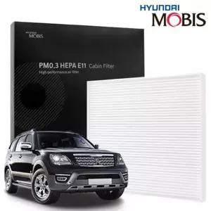 현대모비스 더뉴 모하비 에어컨필터 PM0.3 E11 현대모비스에어컨필터