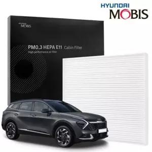 현대모비스 스포티지 NQ5 에어컨필터 PM0.3 E11 현대모비스에어컨필터