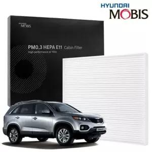 현대모비스 쏘렌토R 에어컨필터 PM0.3 E11 현대모비스에어컨필터 현대모비스
