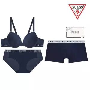 매장정품 GUESS 게스 톤톤네이비 커플속옷세트 GEWBR161BP161DR163DNV 946692