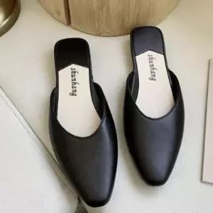 ONM 봄 여름 가을 외출 슬리퍼 여성용 패션 뮬슈즈 구두