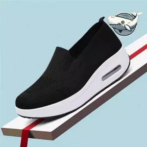 ONM 스타일리시 여성 통기성 슬 립온 키높이 편안한