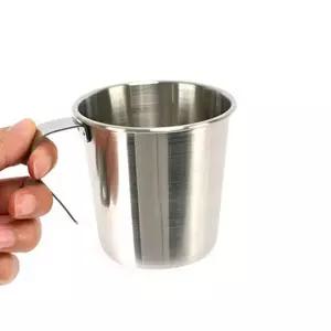 스텐레스 손잡이 스텐컵(1ea) 등산컵 스텐컵 커피컵 물컵 양치컵