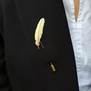 브로치 골드 가디건 핀 스카프 선물 자켓