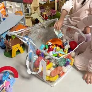 ( )Jpar 투명 장난감 정리함 JTRP3458