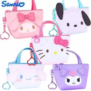 산리오 미니파우치 키링 에어팟 케이스 헬로키티 마이멜로디 쿠로미 포차코 시나모롤