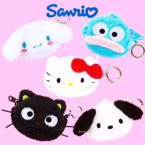 산리오 인형 미니파우치 에어팟 케이스 헬로키티 한교동 초코캣 포차코 시나모롤 턱시